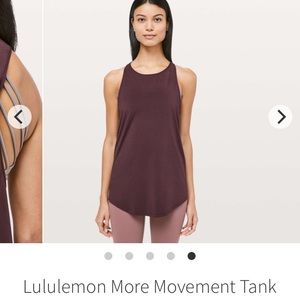 More movement tank-color is artic plum